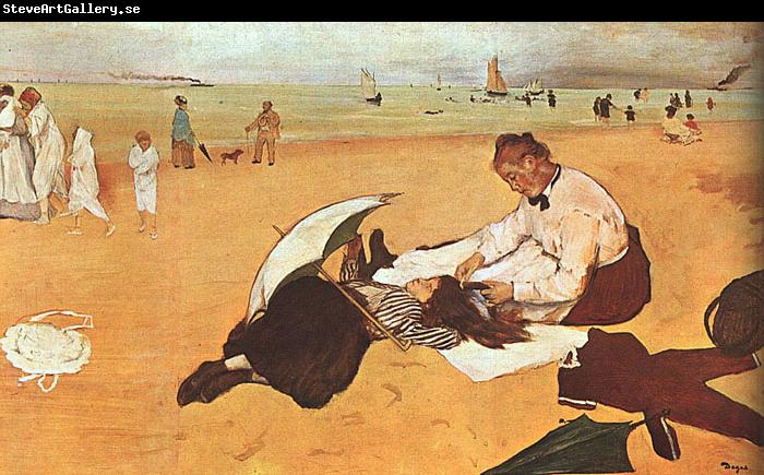 Edgar Degas At the Beach_z